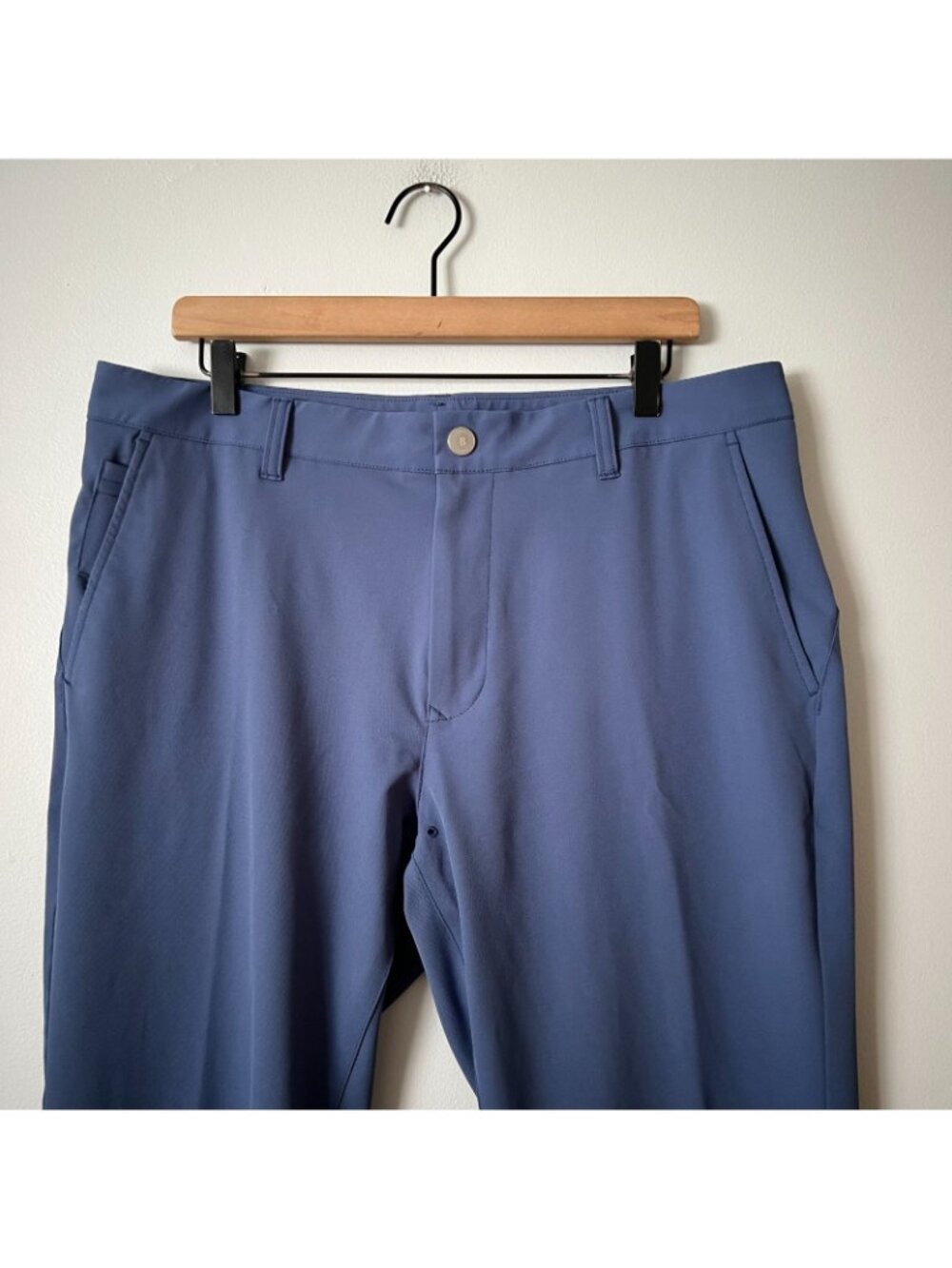 Bonobos Athletic Fit Blue Golf Pants Men's Size 35x30 - Picture 3 of 12